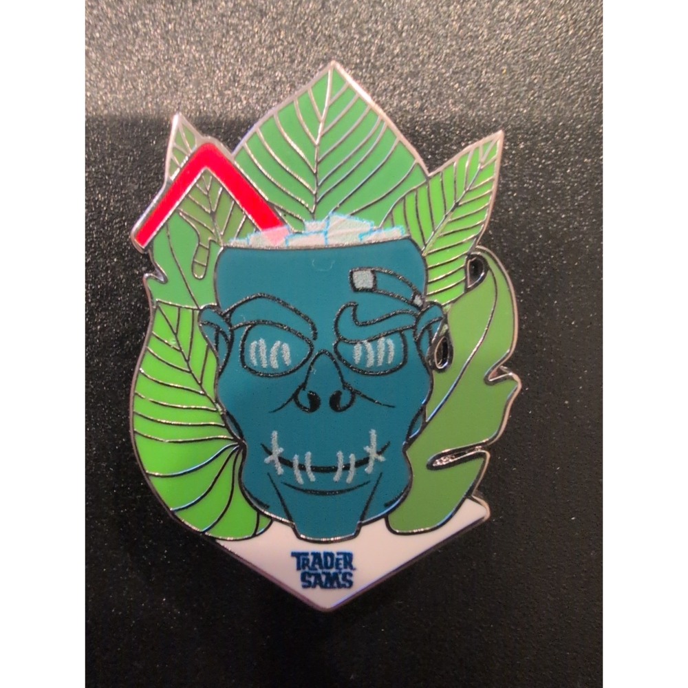 2026 Disney Parks Trader Sam's Mystery Pin Blue Zombie Head
